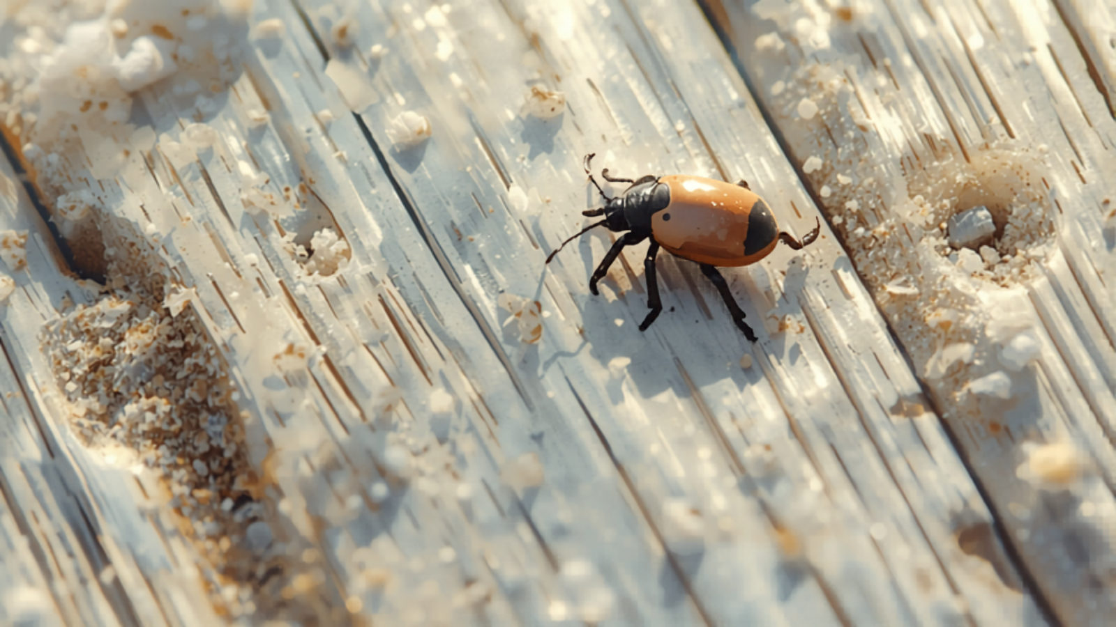 Byron Bay decking cost — close-up of marine-grade 316 stainless deck screws set into weathered hardwood, salt-crusted timber grain Byron Bay decking cost — close-up of marine-grade 316 stainless deck screws set into weathered hardwood, salt-crusted timber grain