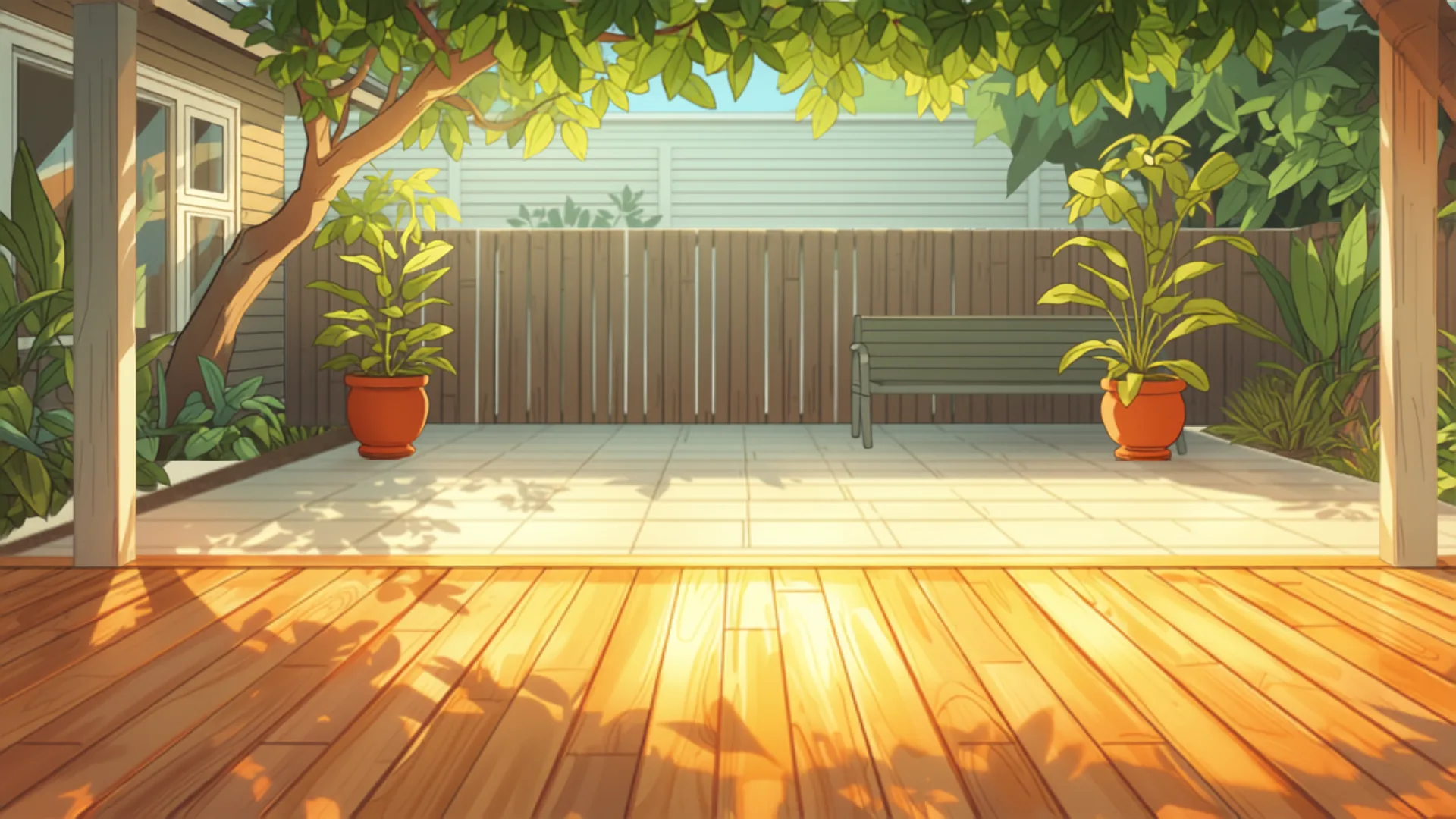 restored timber deck and paved patio - pressure washing cost brisbane