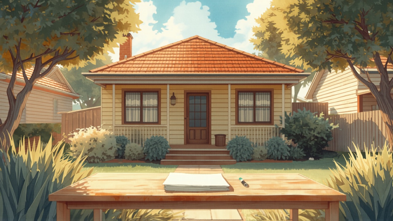 Homeowner comparing gutter cleaning quotes for a Sydney house