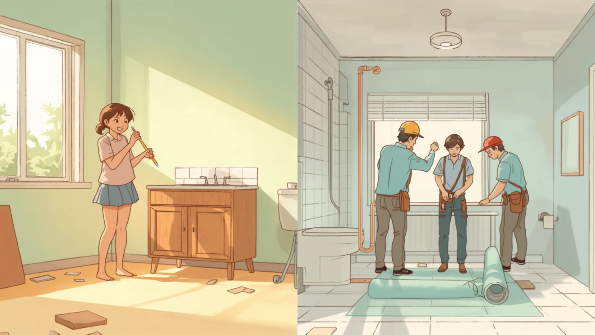 what you can DIY in a bathroom renovation - bathroom renovation cost