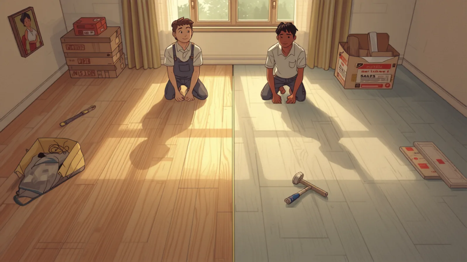 whole house flooring installation process - flooring cost