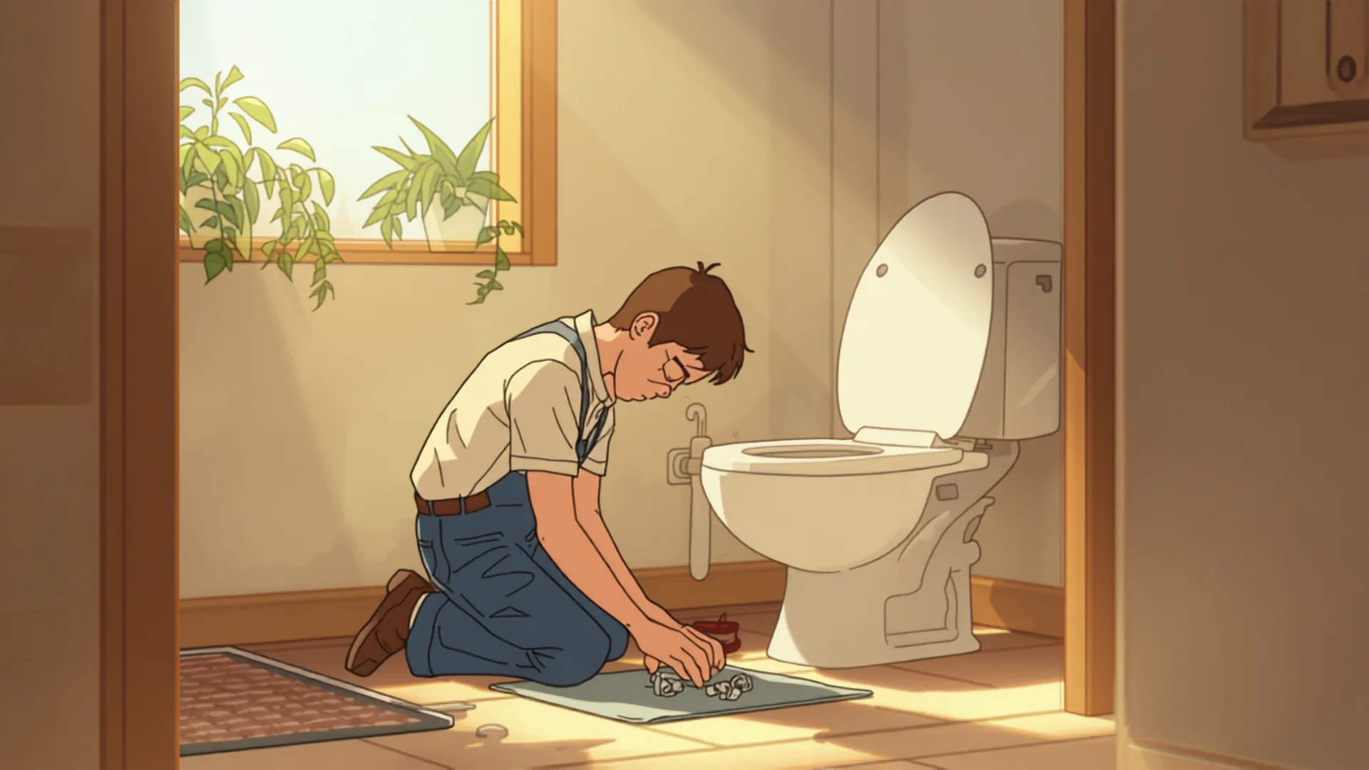plumber cost - Illustration comparing a toilet repair visit with a full suite replacement - toilet repair vs installation cost Illustration comparing a toilet repair visit with a full suite replacement - toilet repair vs installation cost - plumber cost