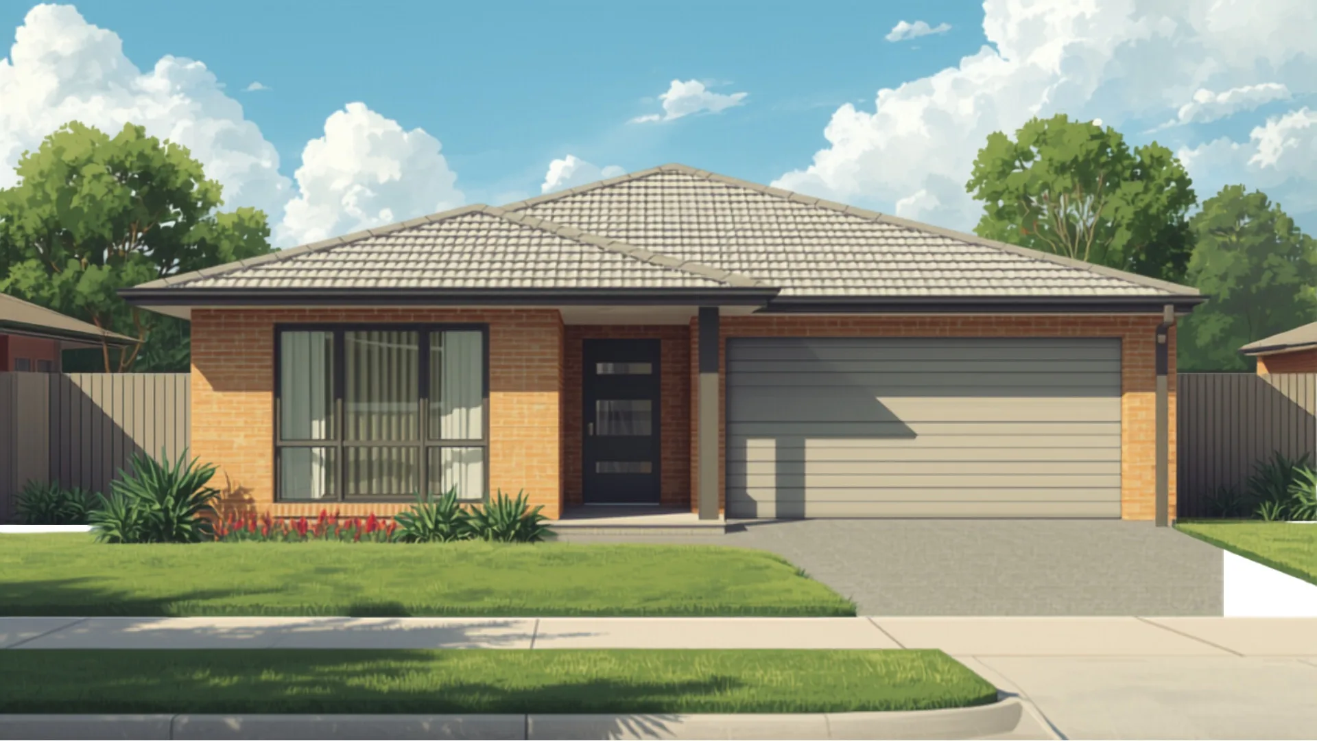 painter cost adelaide - modern rendered two-storey home being recoated with a membrane modern rendered two-storey home being recoated with a membrane - painter cost adelaide