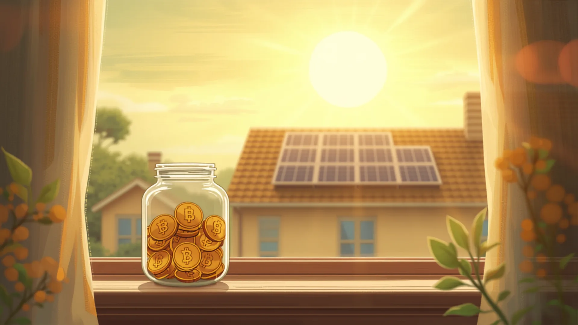 homeowner checking a solar monitoring app showing daytime self-consumption - solar cost perth