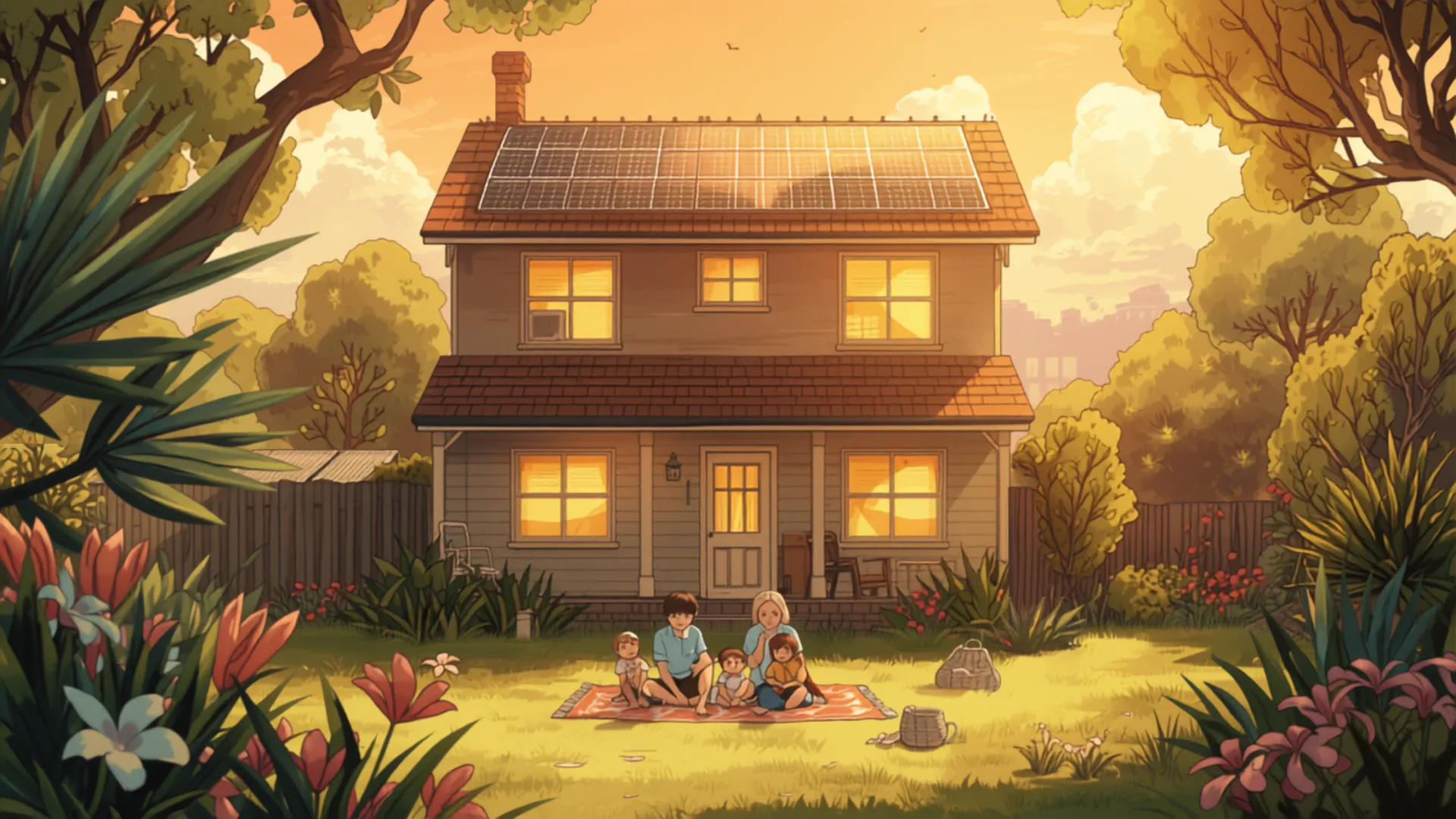 Perth home with rooftop solar and a lower power bill - solar cost perth