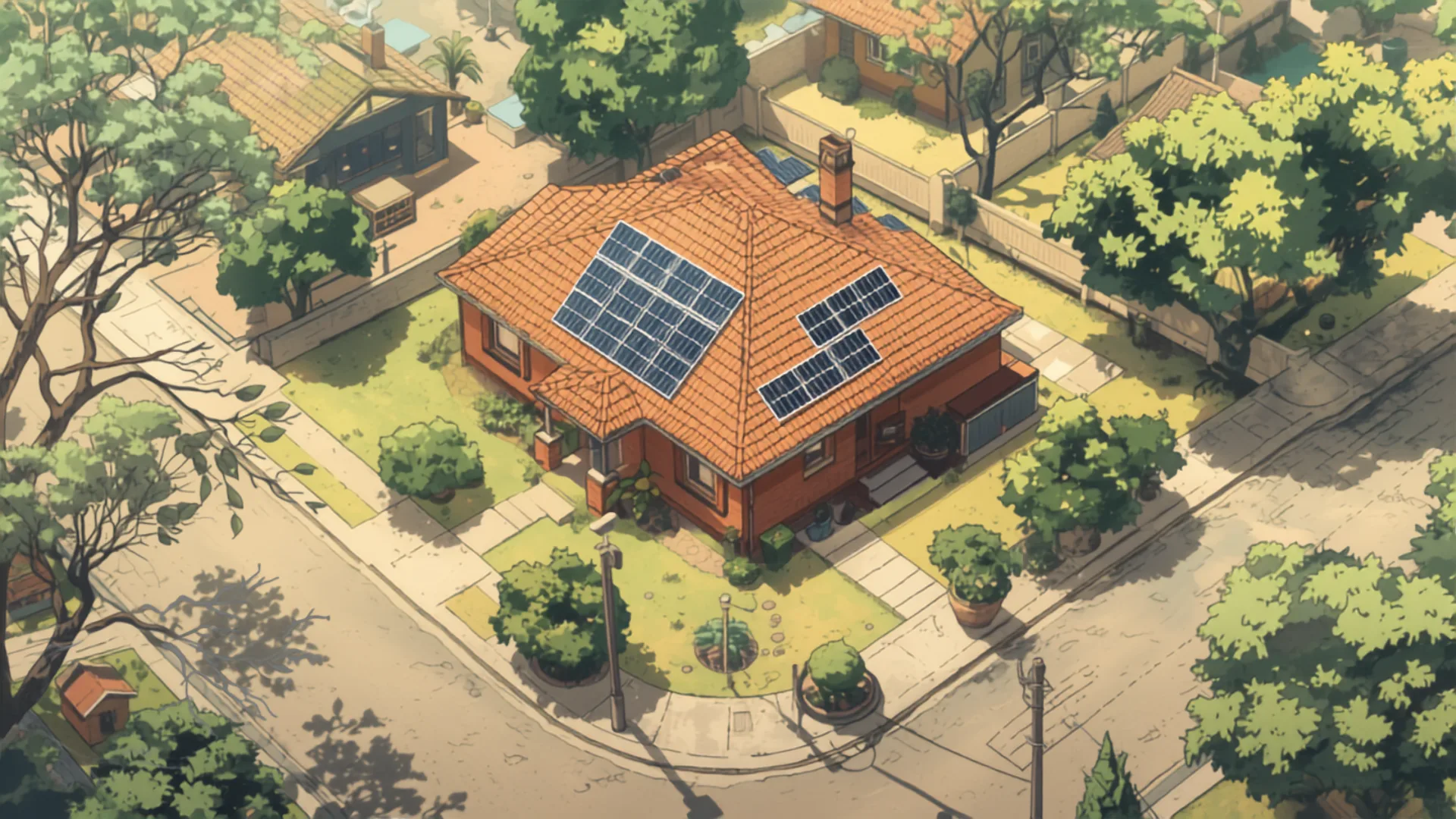 rows of solar panels across a single-storey Perth roof - solar cost perth