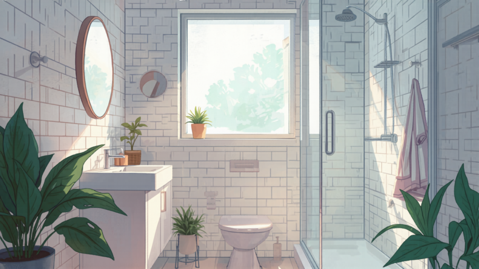 Sydney bathroom renovation — compact modern apartment bathroom in Surry Hills Sydney bathroom renovation — compact modern apartment bathroom in Surry Hills